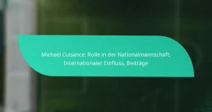 Michaël Cuisance: Rolle in der Nationalmannschaft, Internationaler Einfluss, Beiträge