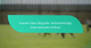 Steeven Saba: Biografie, Vereinsbeiträge, Internationaler Einfluss